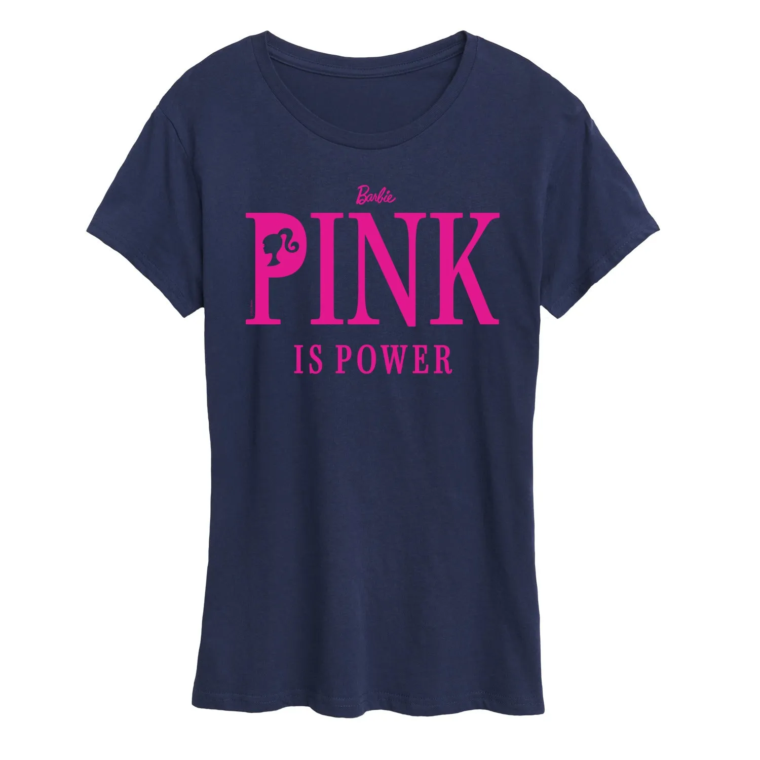 Barbie - Pink is Power - Women's Short Sleeve Graphic T-Shirt sold by Zulily