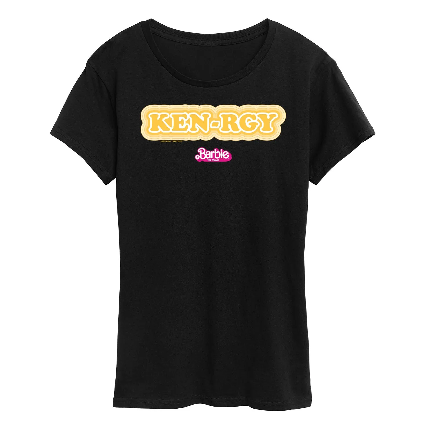 Barbie The Movie - Kenrgy Orange - Women's Short Sleeve Graphic T-Shirt sold by Zulily