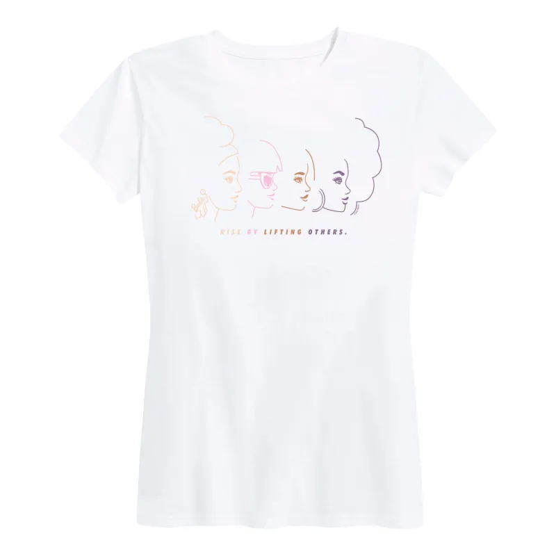 Barbie - Rise Lifting Others - Women's Short Sleeve Graphic T-Shirt sold by Zulily