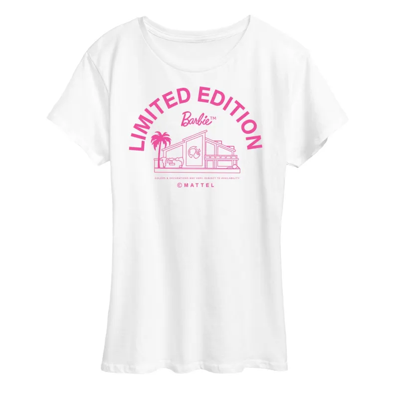 Barbie - Limited Edition - Barbie Dreamhouse - Women's Short Sleeve Graphic T-Shirt sold by Zulily