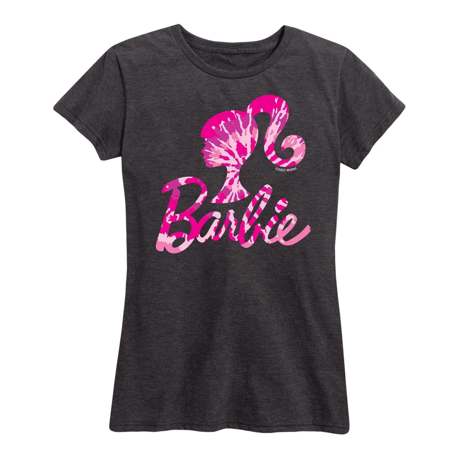 Barbie - Tie Dye Logo - Women's Short Sleeve Graphic T-Shirt sold by Zulily