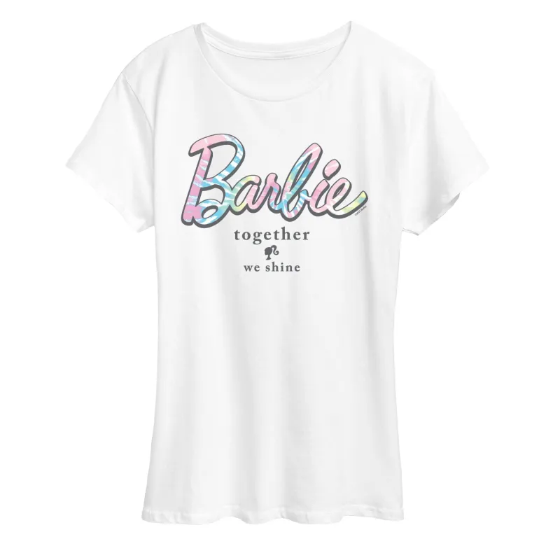 Barbie - Tie Dye Barbie - Women's Short Sleeve Graphic T-Shirt sold by Zulily