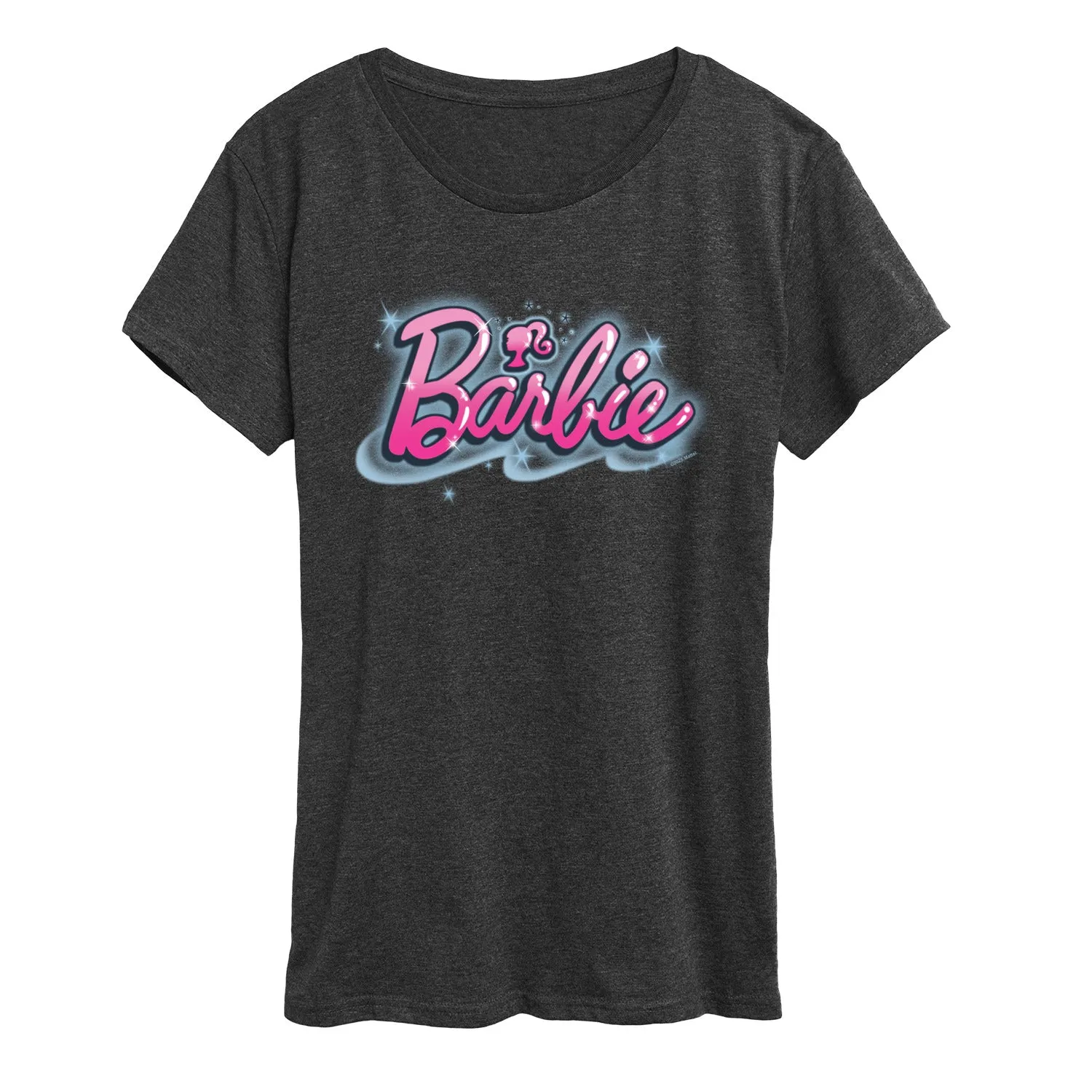Barbie - Airbrush Logo - Women's Short Sleeve Graphic T - Shirt sold by Zulily product image thumbnail 3