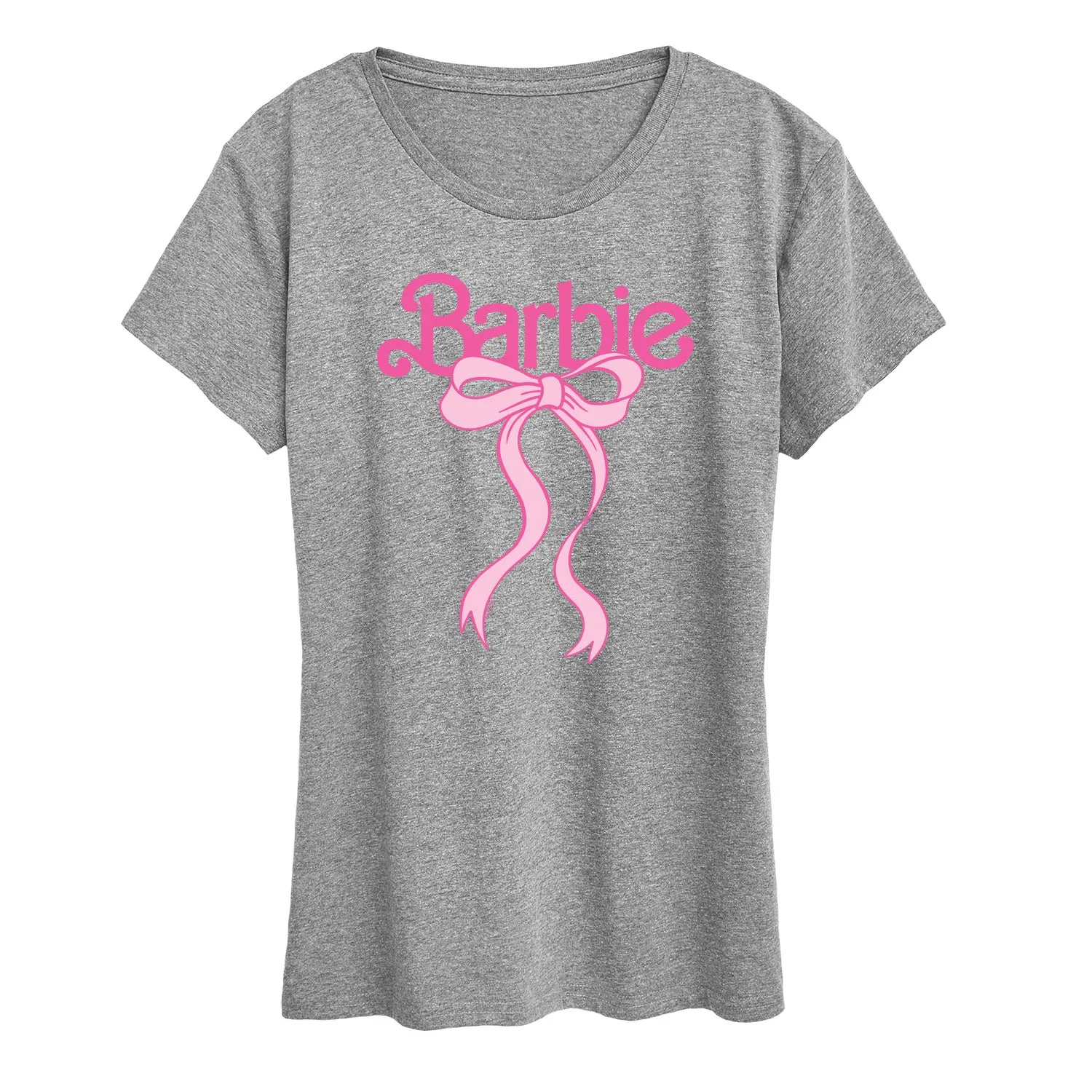 Barbie - Logo Coquette Bow - Women's Short Sleeve Graphic T - Shirt sold by Zulily product image thumbnail 4