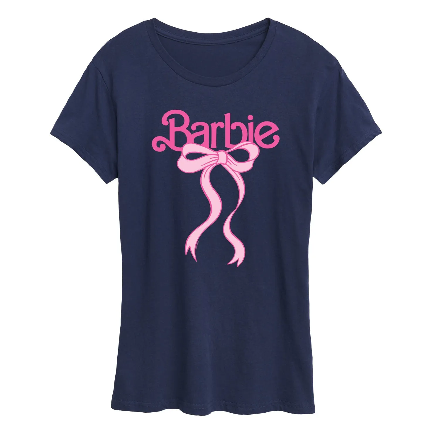 Barbie - Logo Coquette Bow - Women's Short Sleeve Graphic T - Shirt sold by Zulily product image thumbnail 5