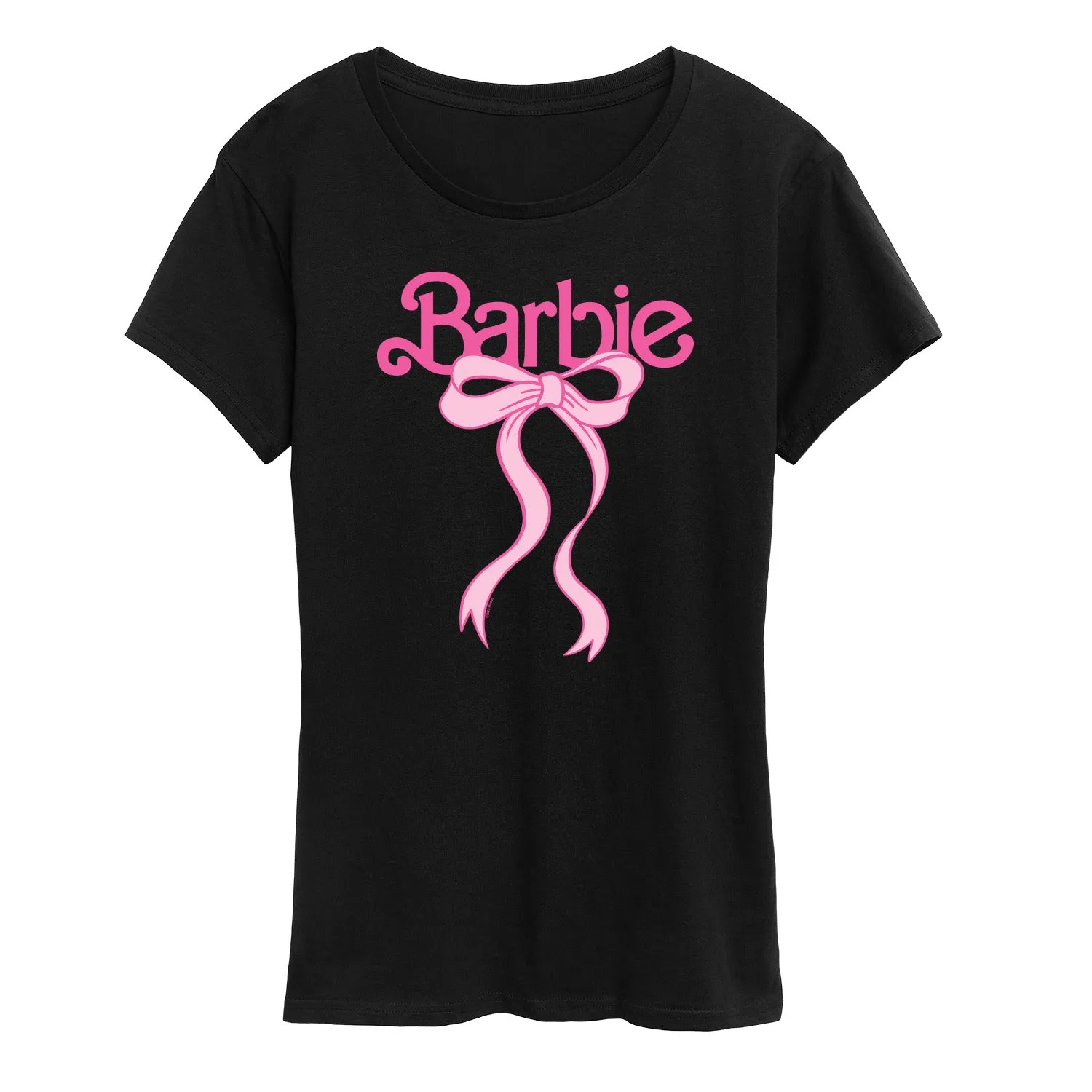 Barbie - Logo Coquette Bow - Women's Short Sleeve Graphic T - Shirt sold by Zulily product image thumbnail 2