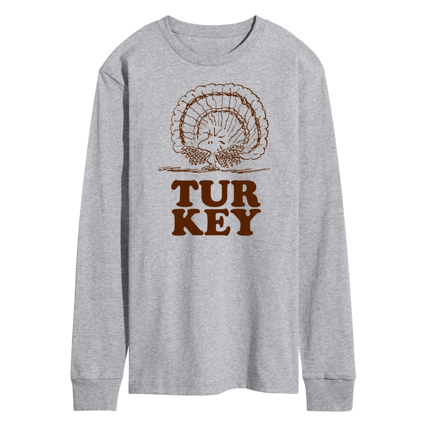 Peanuts - Woodstock Turkey - Men's Long Sleeve T-Shirt sold by Zulily