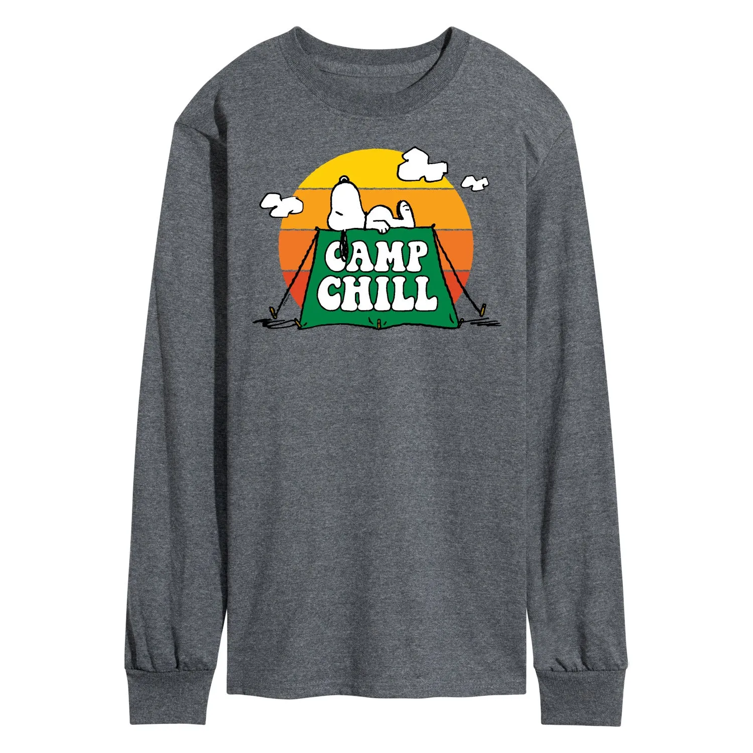Peanuts - Camp Chill - Men's Long Sleeve T-Shirt sold by Zulily product image thumbnail 2