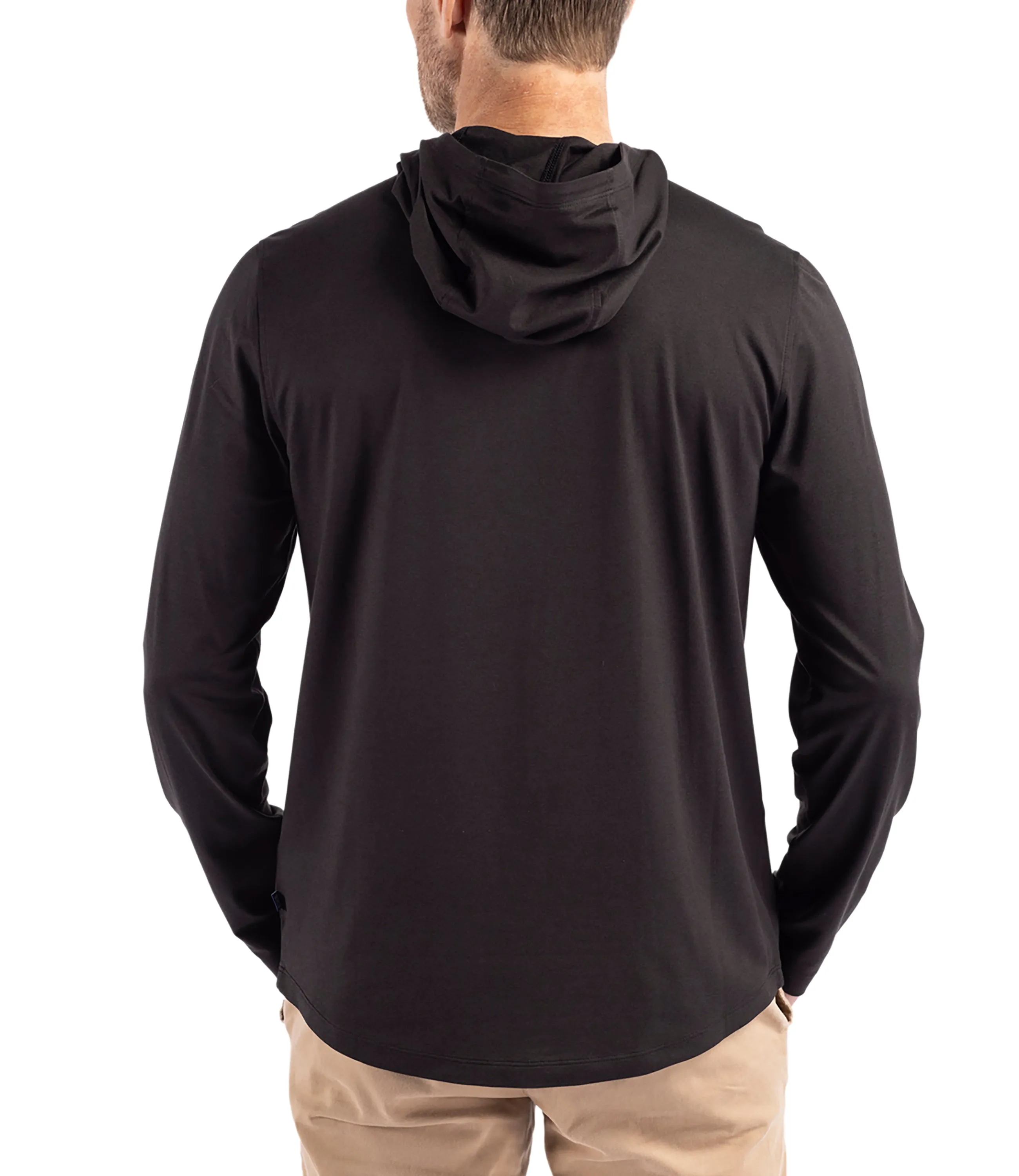Cutter & Buck Coastline Epic Comfort Eco Recycled Mens Hooded Shirt by Cutter & Buck Apparel sold by Zulily product image thumbnail 5