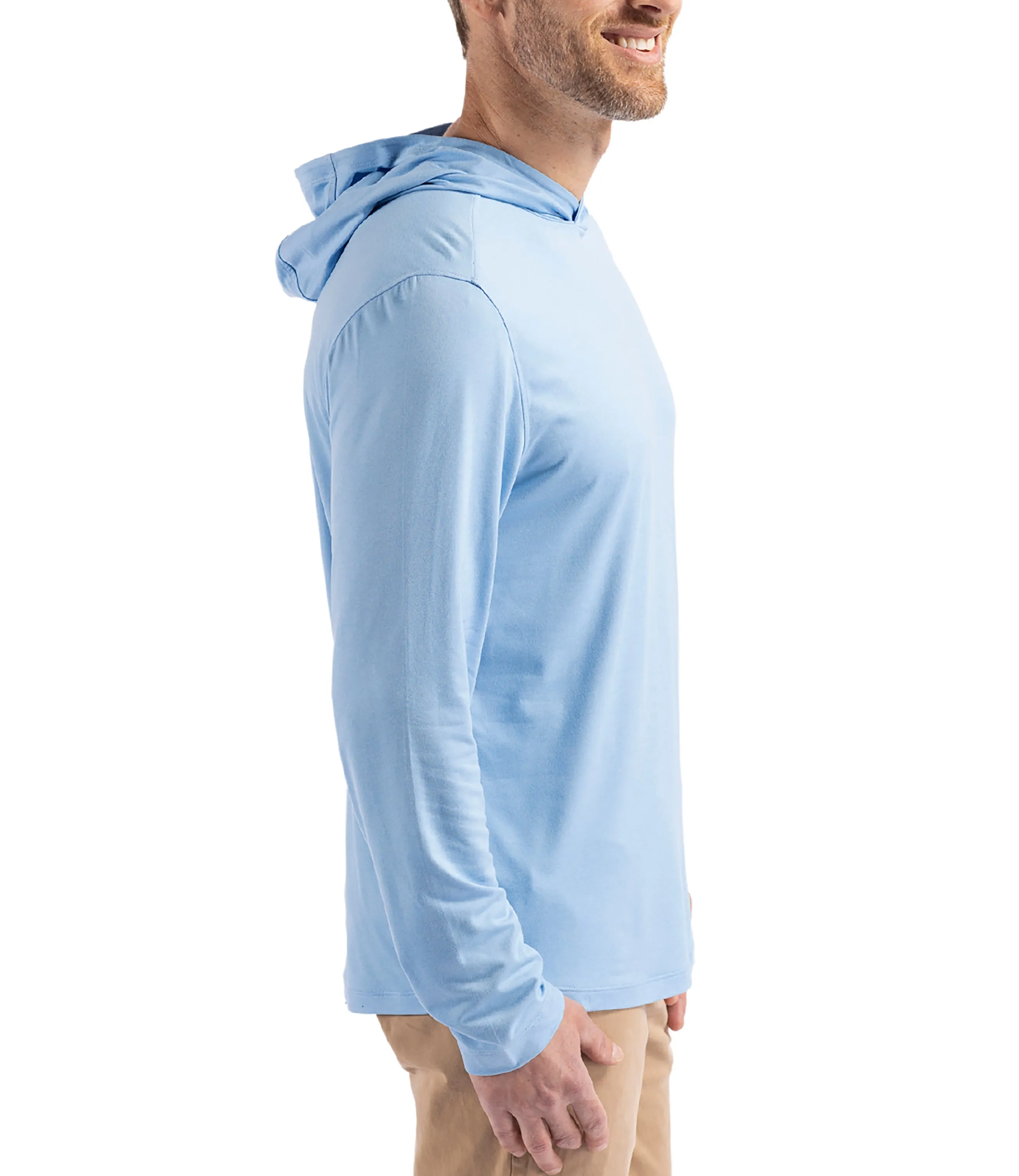 Cutter & Buck Coastline Epic Comfort Eco Recycled Mens Hooded Shirt by Cutter & Buck Apparel sold by Zulily product image thumbnail 3