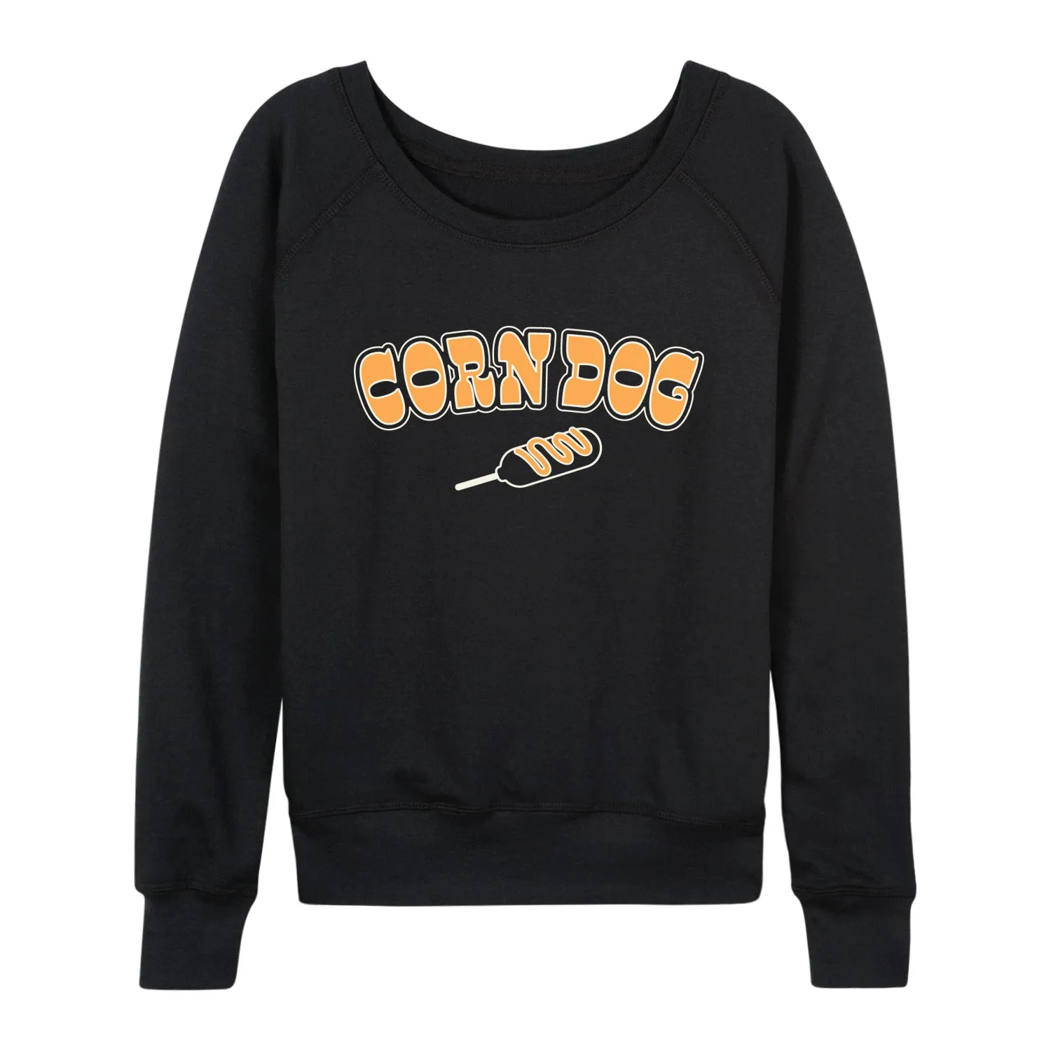 Instant Message - Corn Dog - Women's French Terry Long Sleeve Pullover sold by Zulily product image thumbnail 2