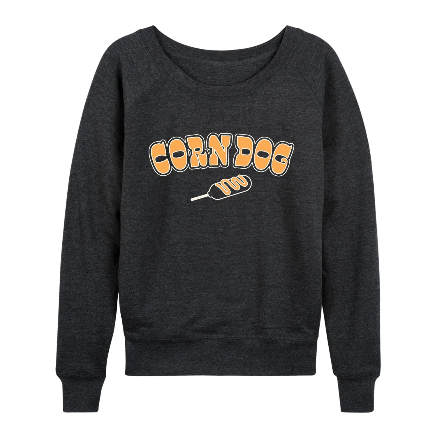 Instant Message - Corn Dog - Women's French Terry Long Sleeve Pullover sold by Zulily product image thumbnail 3
