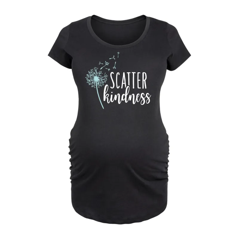 Instant Message - Scatter Kindness - Maternity Scoop Neck Tee sold by Zulily