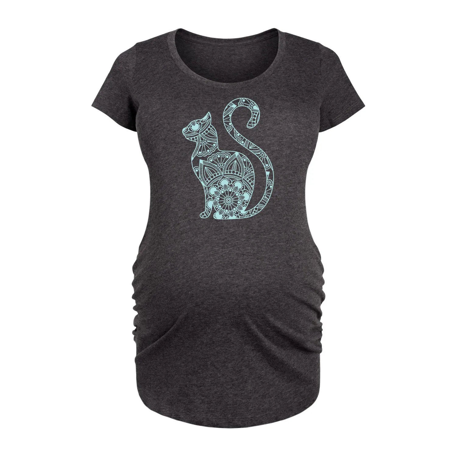 Instant Message - Decorative Cat - Maternity Scoop Neck Tee sold by Zulily product image thumbnail 2