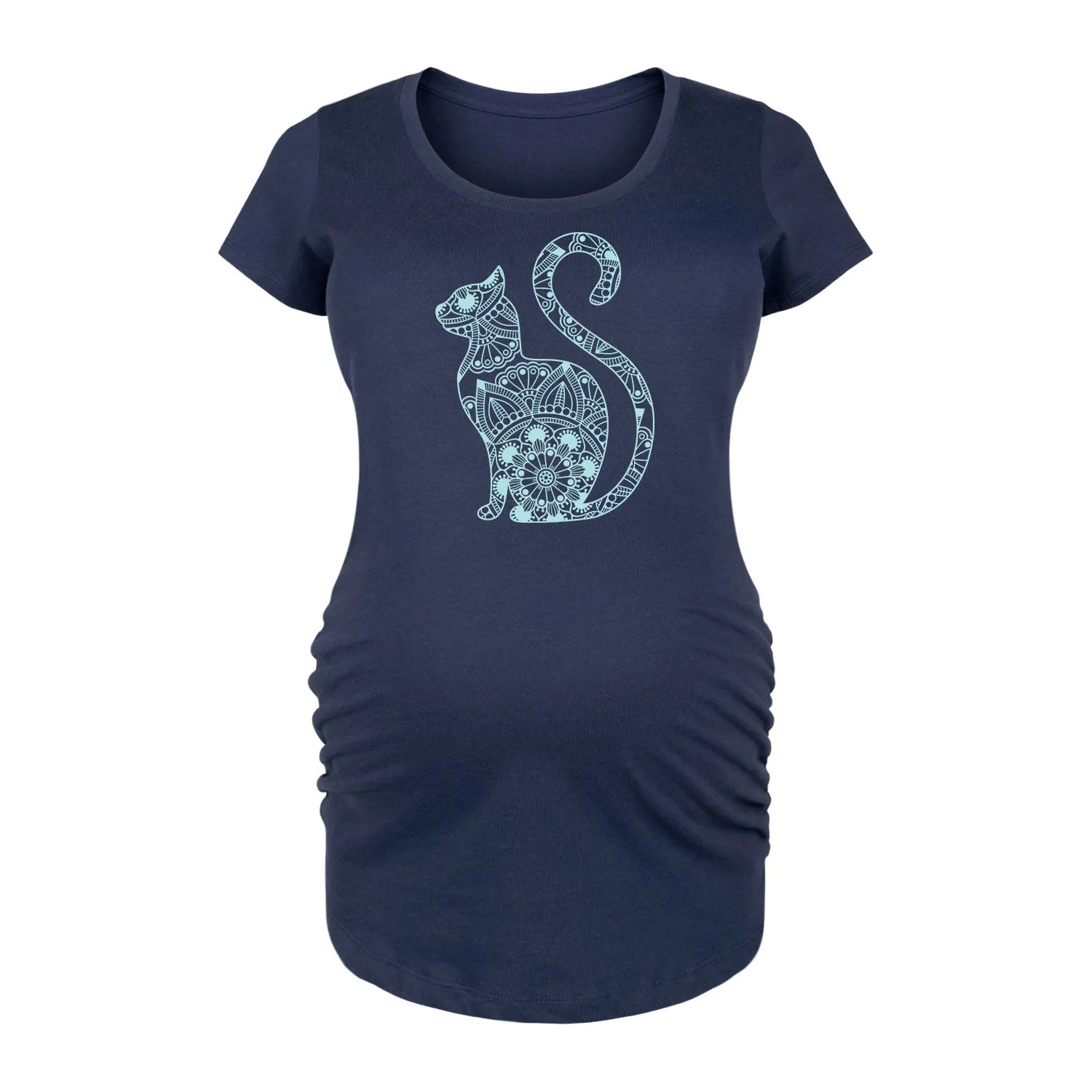 Instant Message - Decorative Cat - Maternity Scoop Neck Tee sold by Zulily product image thumbnail 3