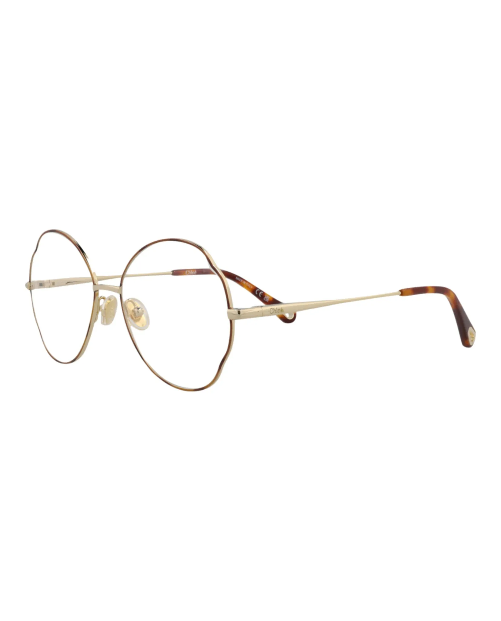 Chloé Round-Frame Metal Optical Frames by Carro Luxury Maison sold by Zulily product image thumbnail 2