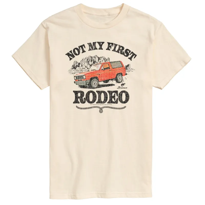 Ford - Not My First Rodeo 1983 Bronco - Men's Short Sleeve Graphic T-Shirt sold by Zulily