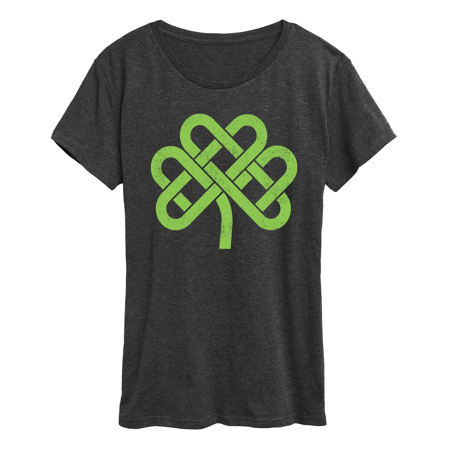 Instant Message - Celtic Knot Shamrock - Women's Short Sleeve Graphic T-Shirt sold by Zulily product image thumbnail 3