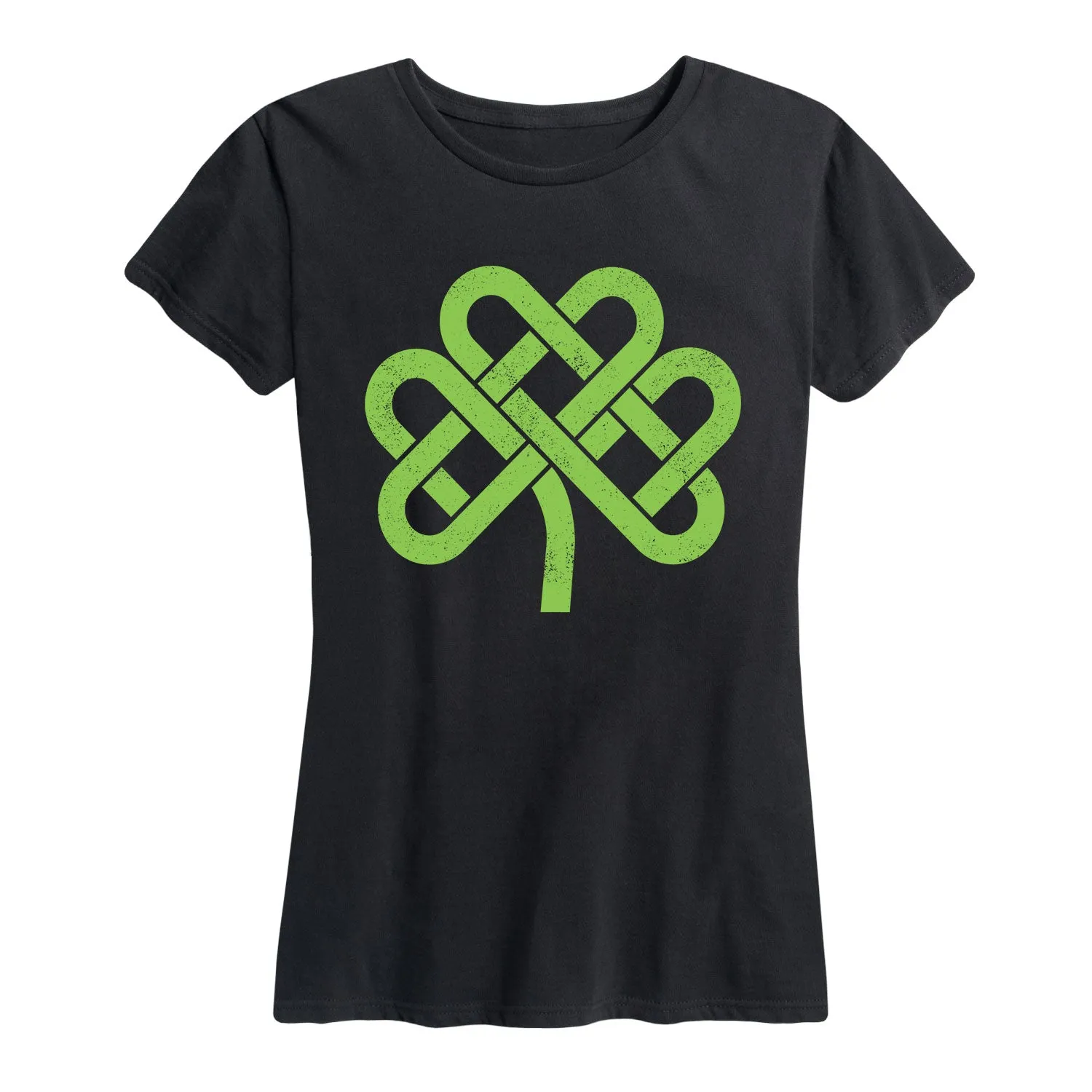 Instant Message - Celtic Knot Shamrock - Women's Short Sleeve Graphic T-Shirt sold by Zulily
