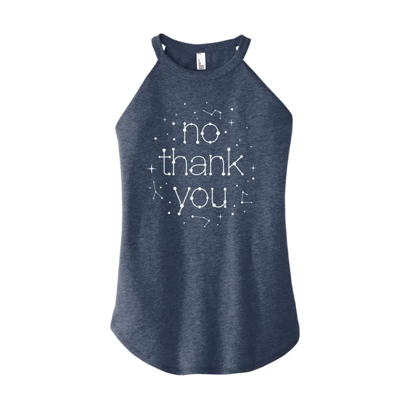 Instant Message - No Thank You Celestial Stars Constellation - Womans High Neck Tank sold by Zulily