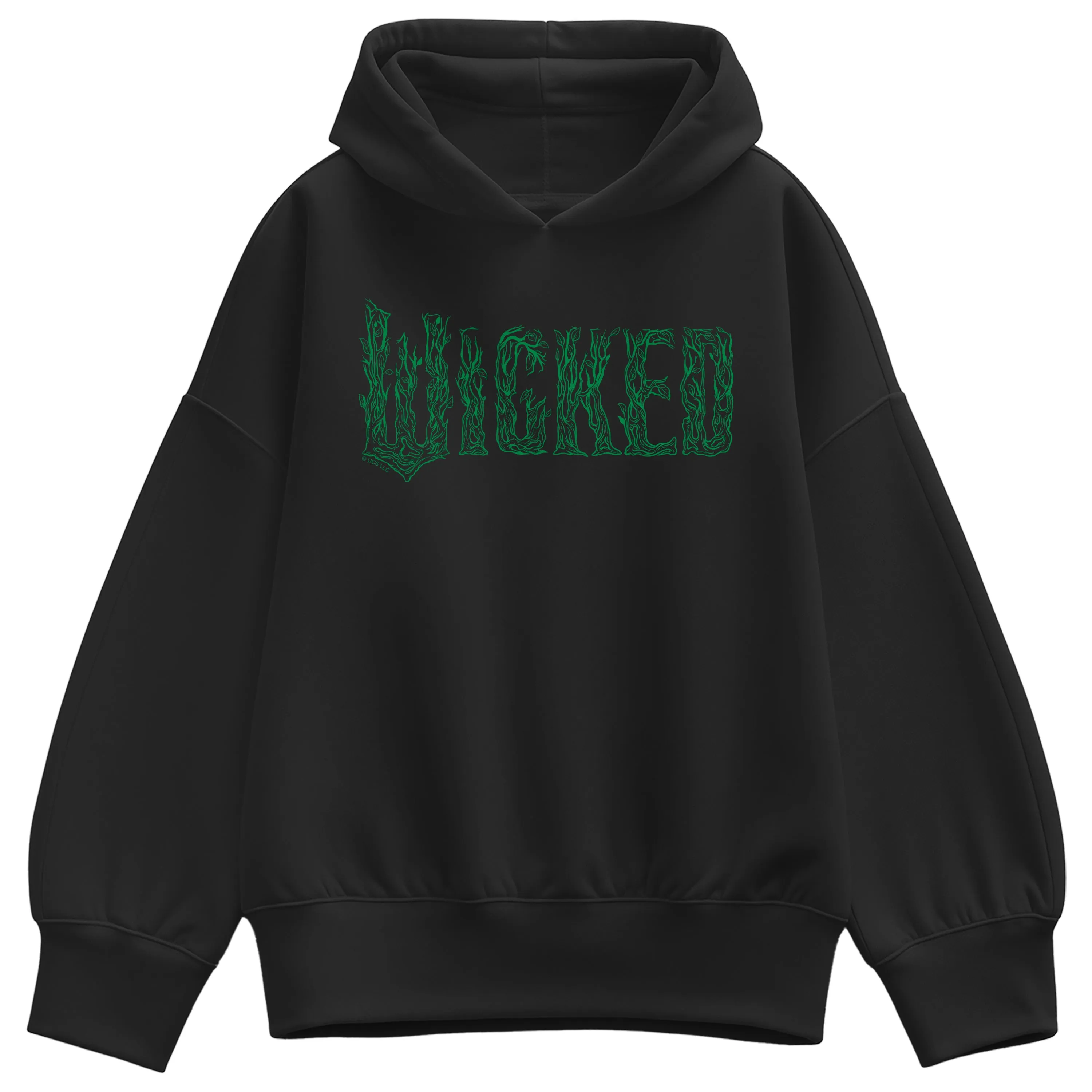 Wicked - Branch Logo - Ladies Oversized Fleece Hoodie Sweatshirt sold by Zulily product image thumbnail 2
