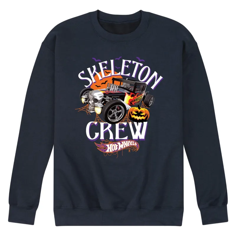 Hot Wheels - Skeleton Crew - Men's Crew Fleece Sweatshirt sold by Zulily