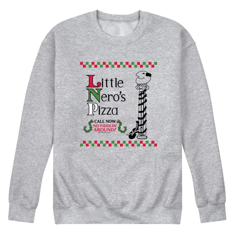 Home Alone - Little Neros - Men's Long Sleeve Crew Fleece Sweatshirt sold by Zulily