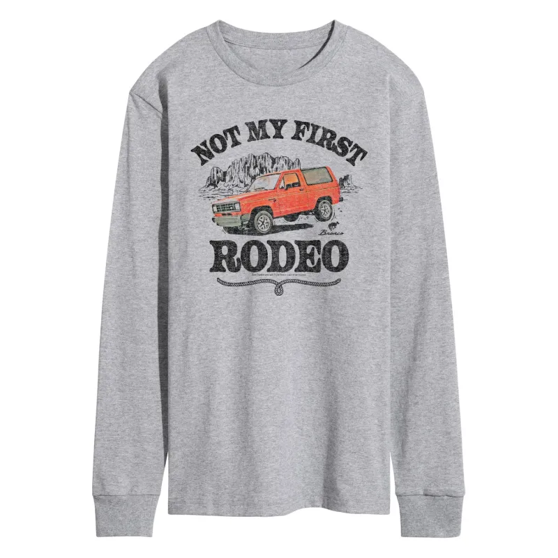 Ford - Not My First Rodeo 1983 Bronco - Men's Long Sleeve Graphic T-Shirt sold by Zulily
