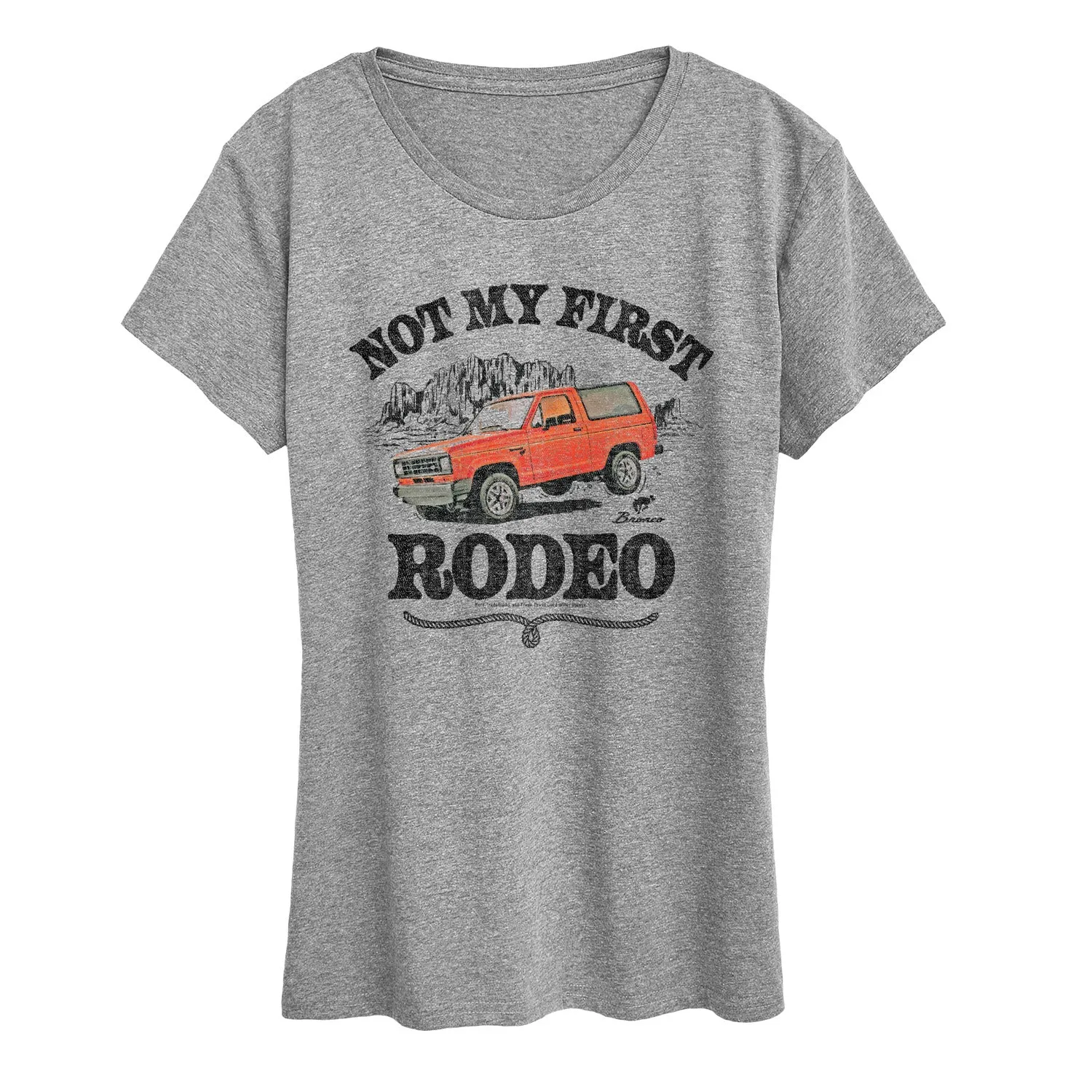 Ford - Not My First Rodeo 1983 Bronco - Women's Short Sleeve Graphic T-Shirt sold by Zulily product image thumbnail 2