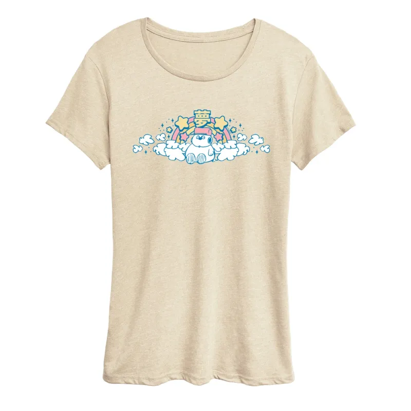Peanuts - Olaf Kawaii - Women's Short Sleeve Graphic T-Shirt sold by Zulily