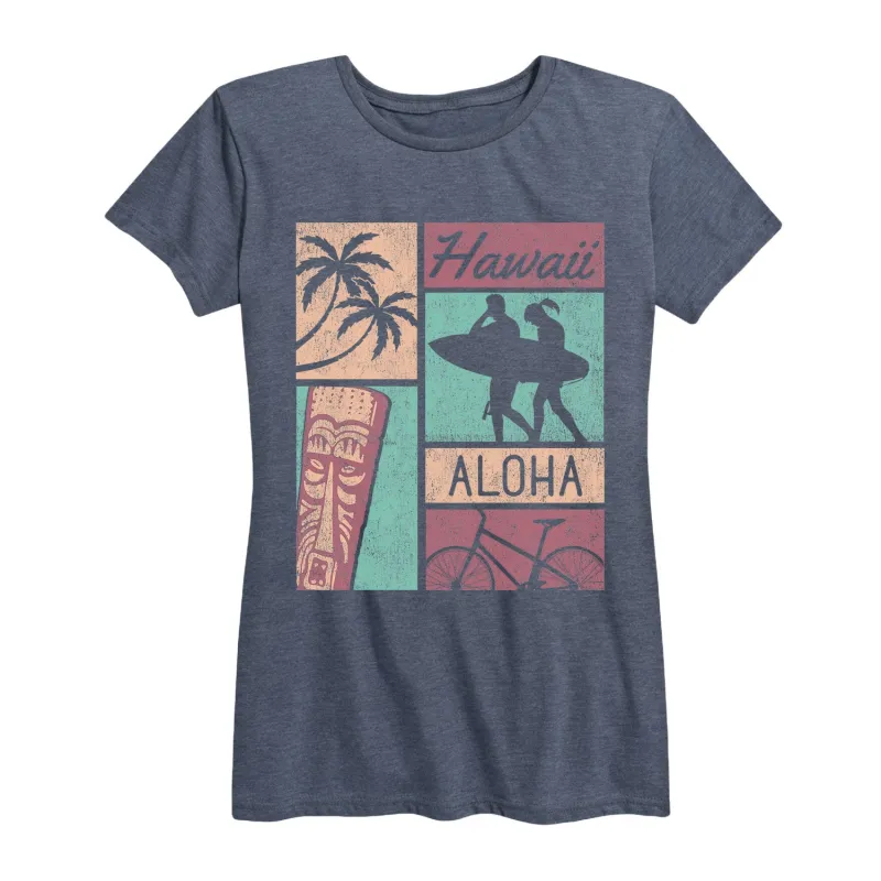Instant Message - Retro Summer Design - Women's Short Sleeve Graphic T-Shirt sold by Zulily