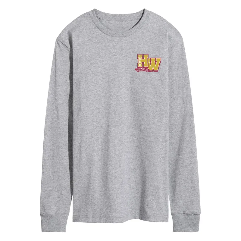 Hot Wheels - Hot Wheels Collegiate - Men's Long Sleeve Graphic T-Shirt sold by Zulily