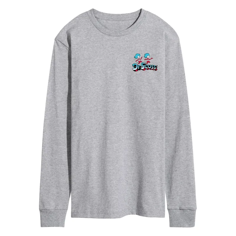 Dr. Seuss - Things Were Here - Men's Long Sleeve Graphic T-Shirt sold by Zulily