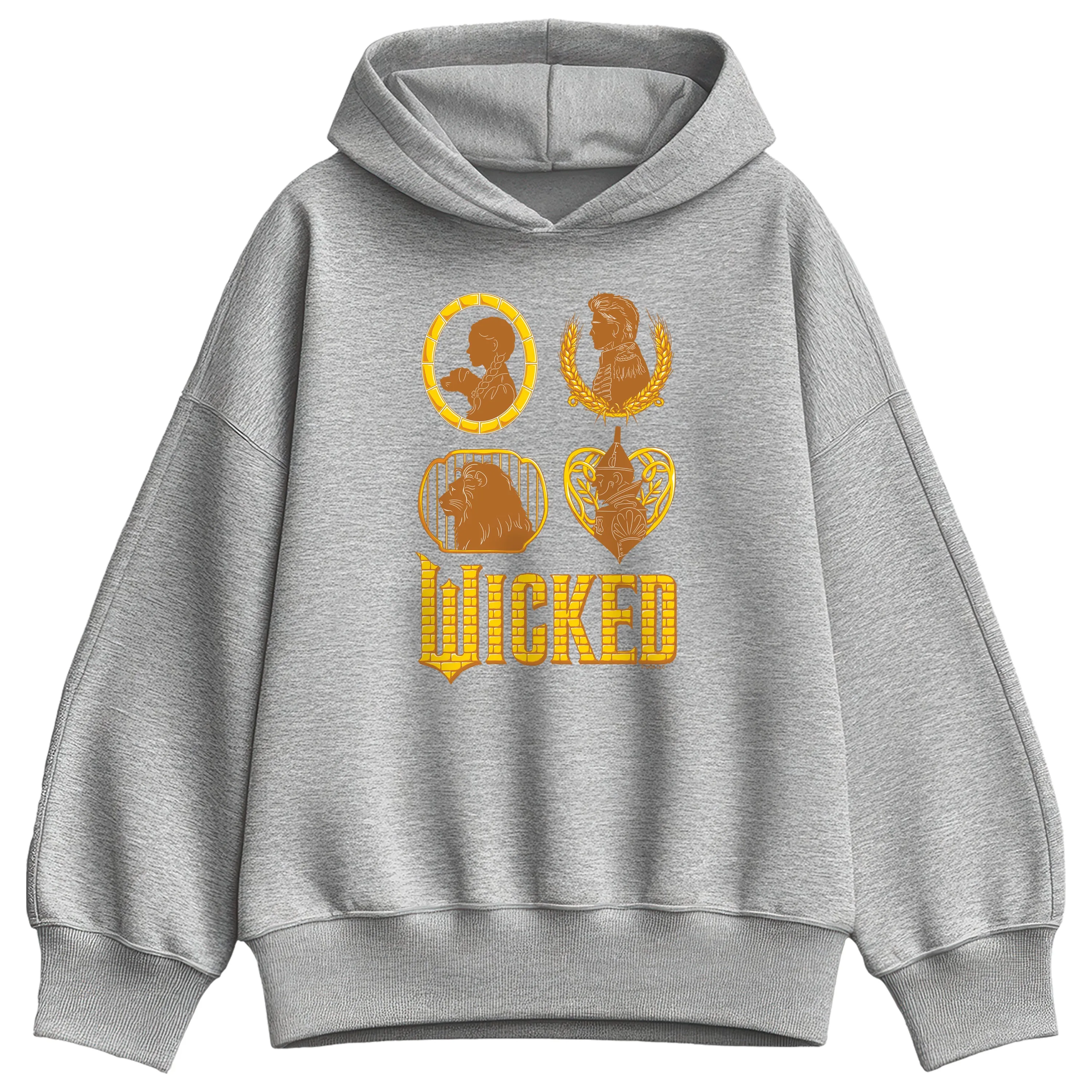 Wicked - Wicked Oz Group - Ladies Oversized Fleece Hoodie Sweatshirt sold by Zulily