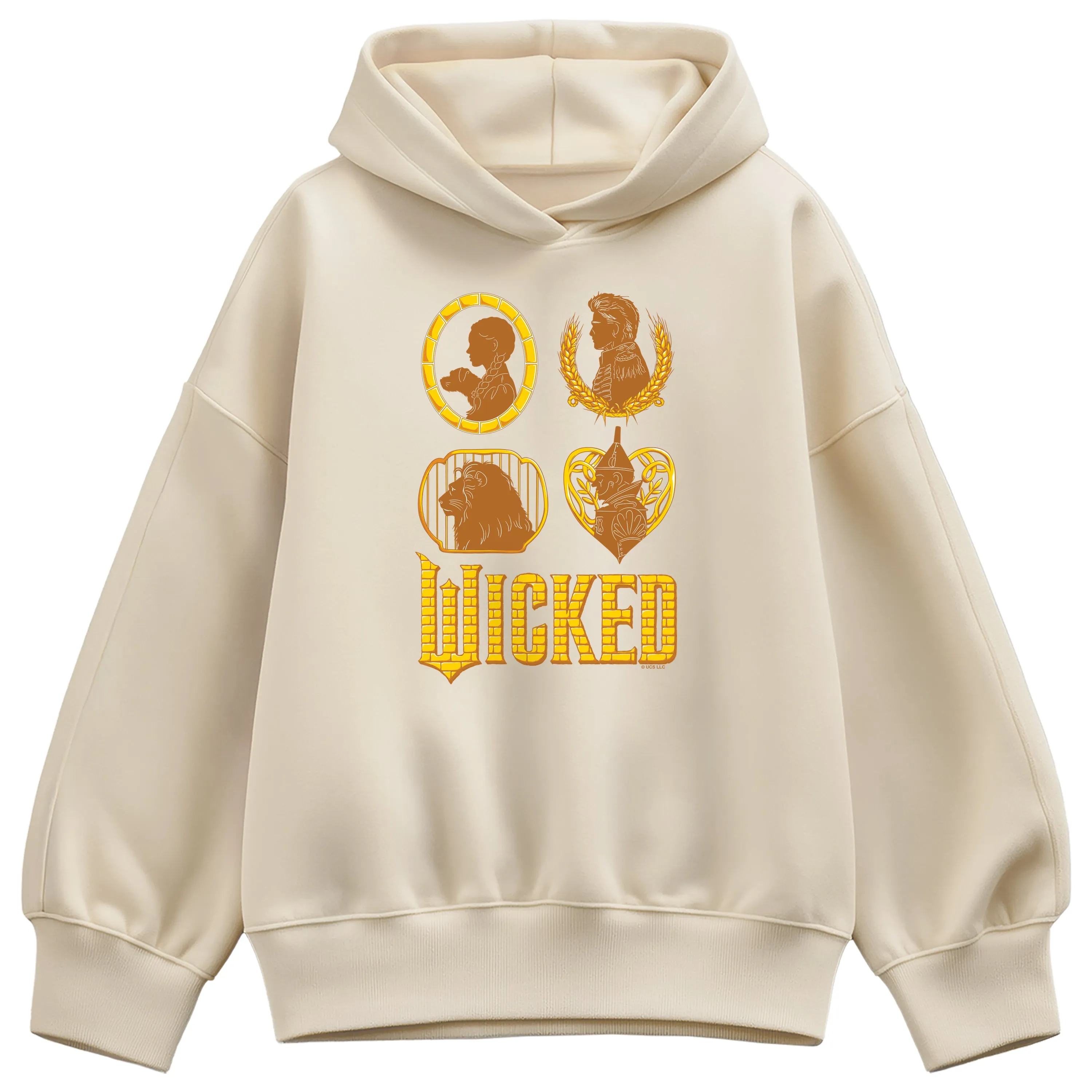 Wicked - Wicked Oz Group - Ladies Oversized Fleece Hoodie Sweatshirt sold by Zulily product image thumbnail 2