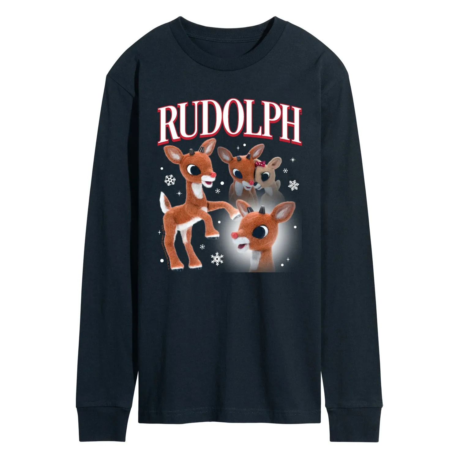Rudolph - Rudolph Bootleg - Men's Long Sleeve Graphic T-Shirt sold by Zulily product image thumbnail 3