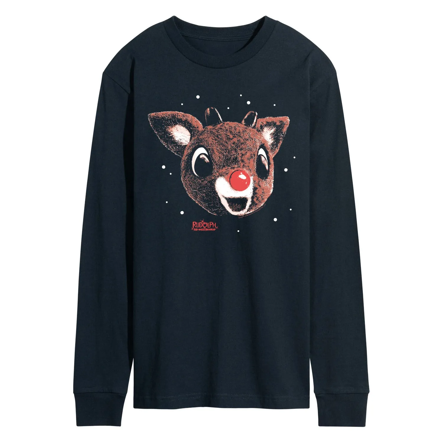 Rudolph - Rudolph Portrait - Men's Long Sleeve Graphic T-Shirt sold by Zulily product image thumbnail 2