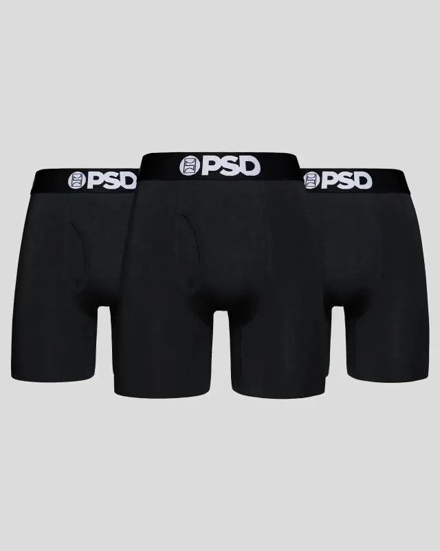 PSD Men's Modal 3-Pack Black sold by Zulily