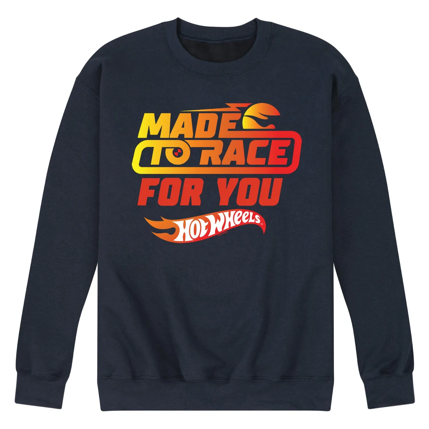 Hot Wheels - Valentine's Made to Race - Men's Crew Neck Fleece Pullover sold by Zulily product image thumbnail 4