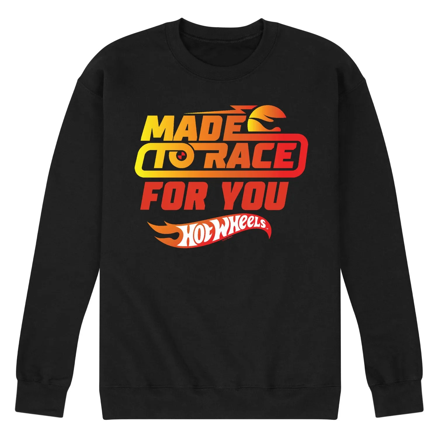 Hot Wheels - Valentine's Made to Race - Men's Crew Neck Fleece Pullover sold by Zulily product image thumbnail 2