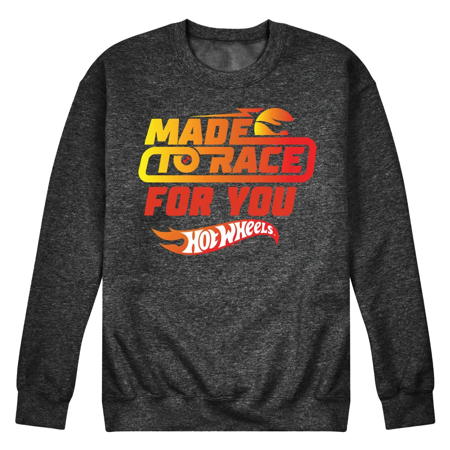 Hot Wheels - Valentine's Made to Race - Men's Crew Neck Fleece Pullover sold by Zulily product image thumbnail 3