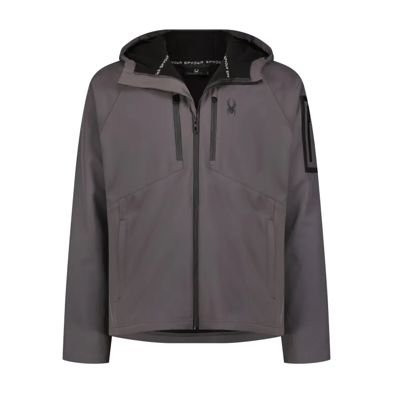 Spyder Men's Softshell Woven Jacket - Polar sold by Zulily