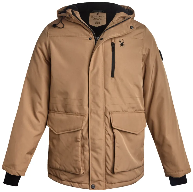 Spyder Men's Parka Jacket - Khaki sold by Zulily