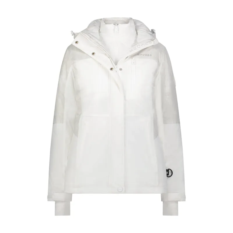 Spyder Women's Quilted 3-in-1 Jacket - White sold by Zulily