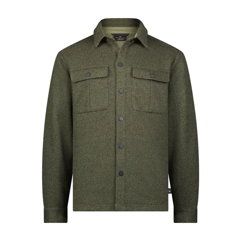 Spyder Men's Sweater Fleece Shacket - Dusty Green sold by Zulily