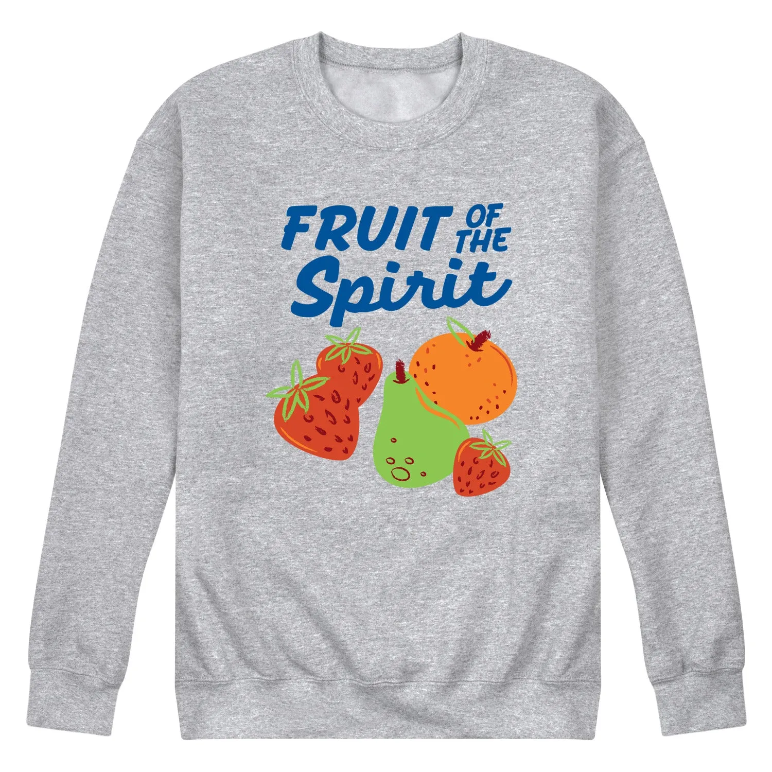 Instant Message - Fruit Of The Spirit - Men's Long Sleeve Crew Fleece Sweatshirt sold by Zulily product image thumbnail 2