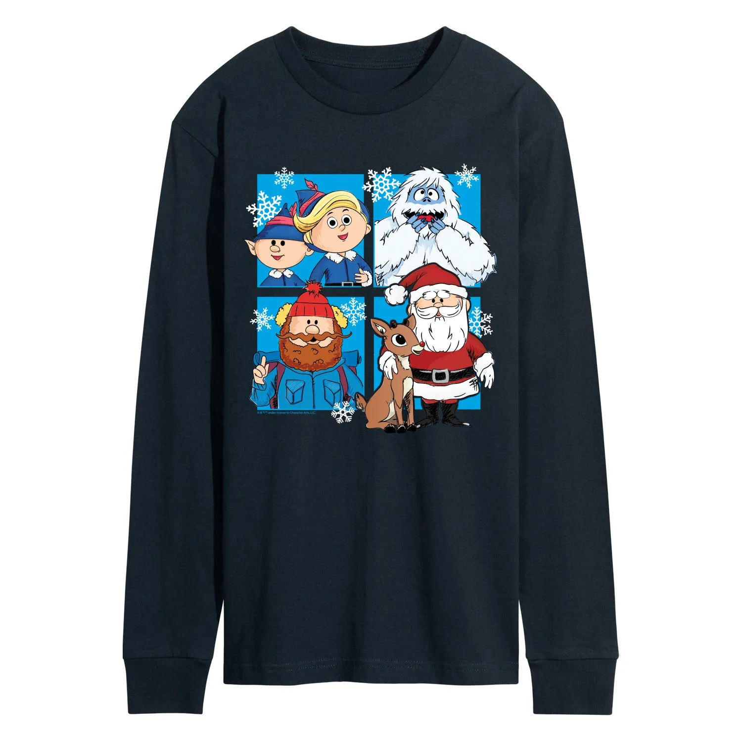 Rudolph - Rudolph Group - Men's Long Sleeve Graphic T-Shirt sold by Zulily product image thumbnail 3