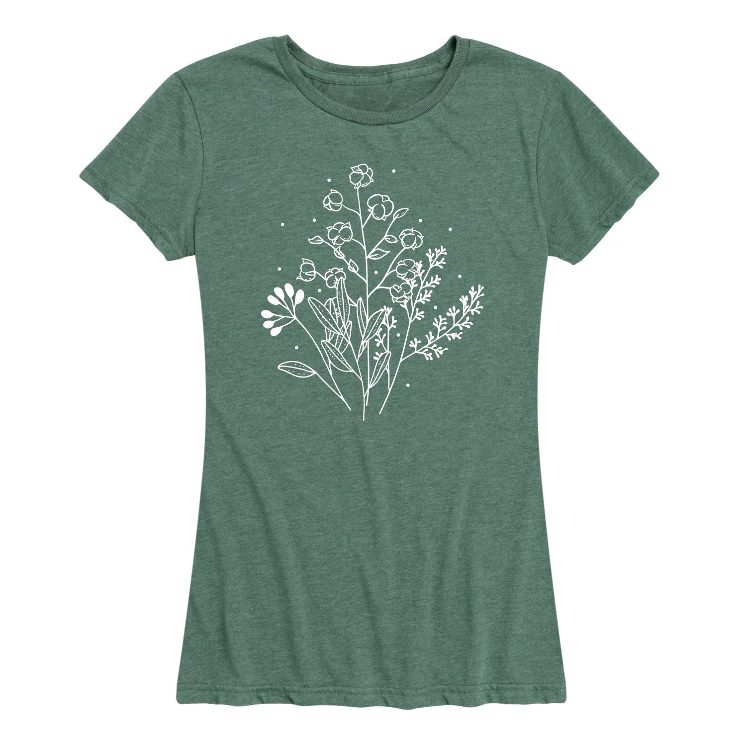 Instant Message - Fall Flowers - Women's Short Sleeve Graphic T-Shirt sold by Zulily