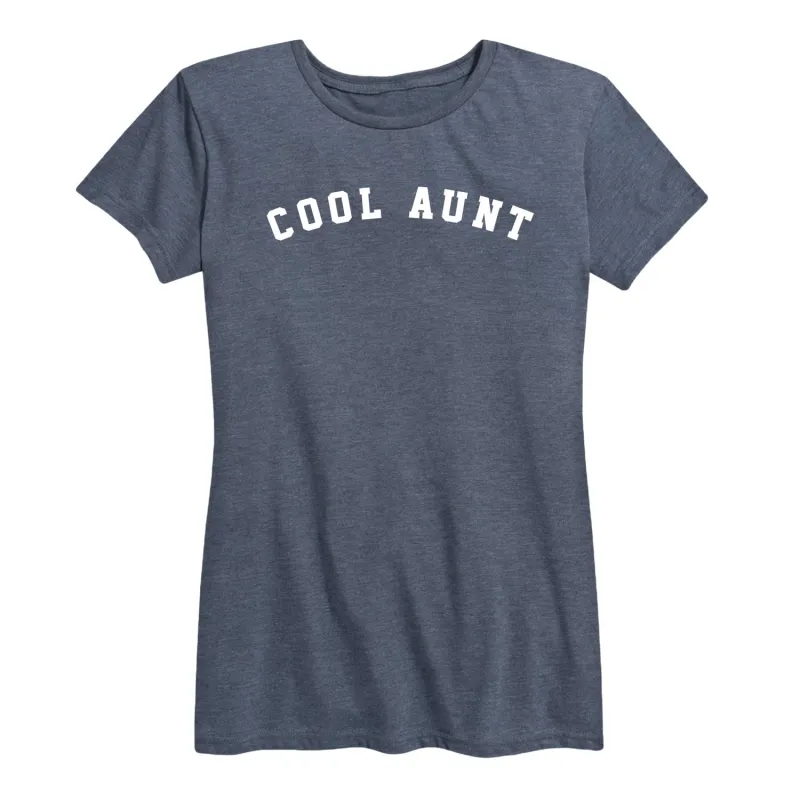 Instant Message - Cool Aunt - Women's Short Sleeve Graphic T-Shirt sold by Zulily