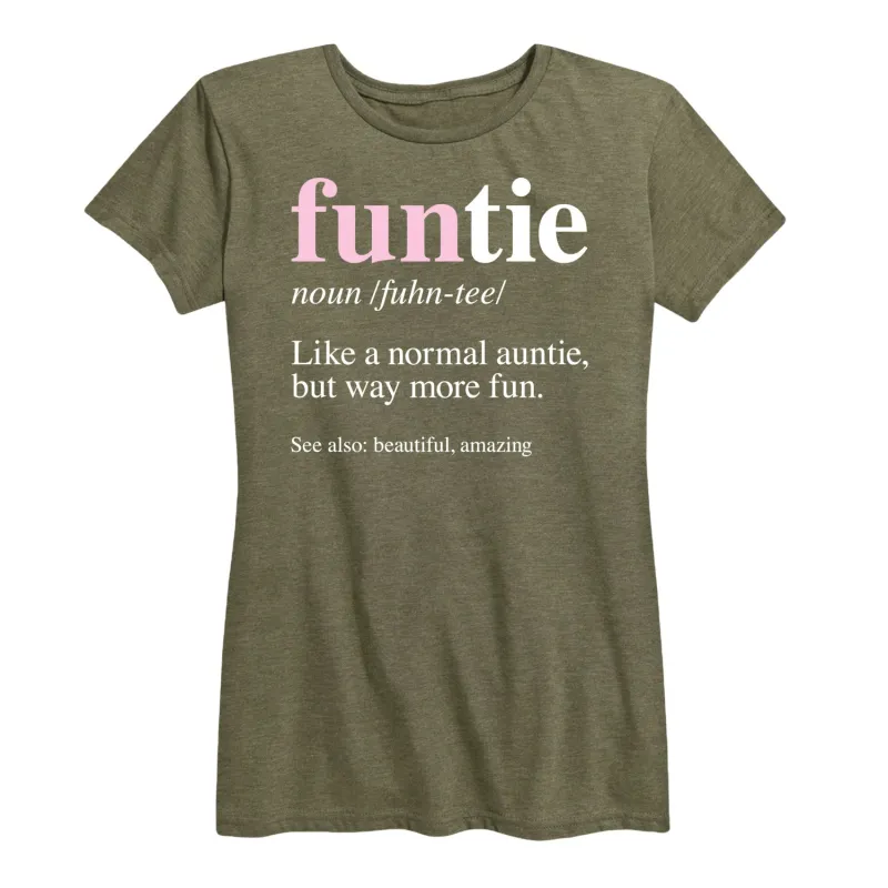 Instant Message - Funtie - Women's Short Sleeve Graphic T-Shirt sold by Zulily